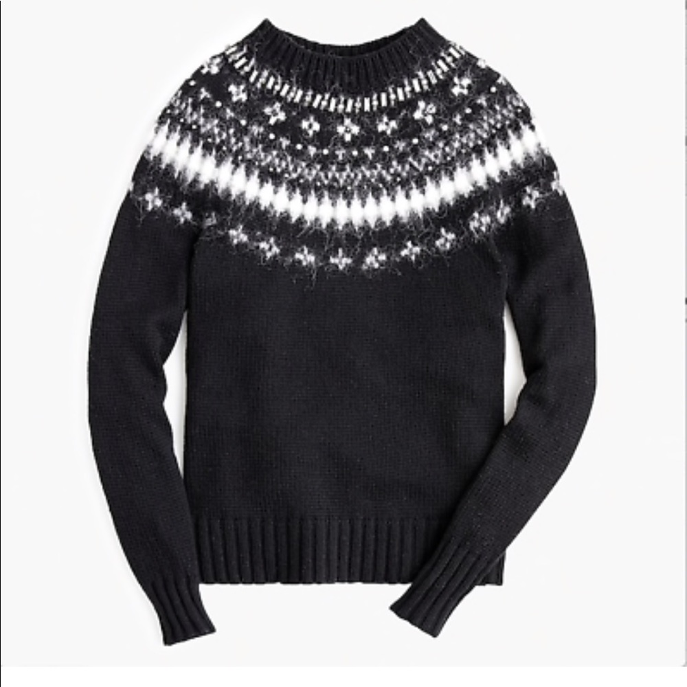 J Crew Fair Isle sweater